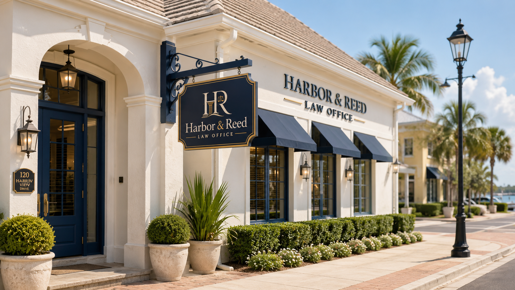 Harbor & Reed Law Office exterior, Cypress Harbor FL