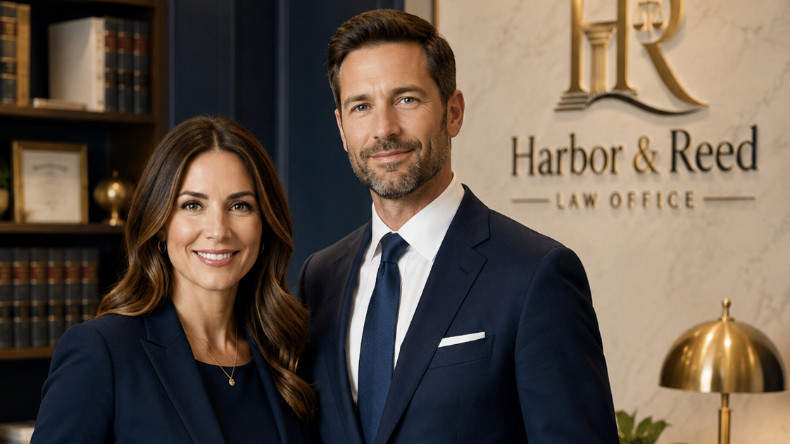 Attorneys Elena Harbor and Marcus Reed of Harbor & Reed Law Office